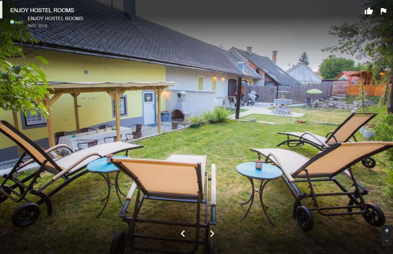 Lesce Hostel Exterior foto